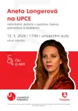 Aneta Langerová na UPCE